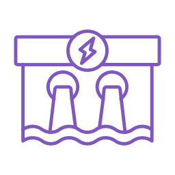 hydroelektryczny ikona