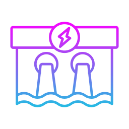 hidroeléctrico icono