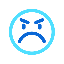 Upset icon