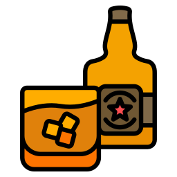 Whiskey glass icon