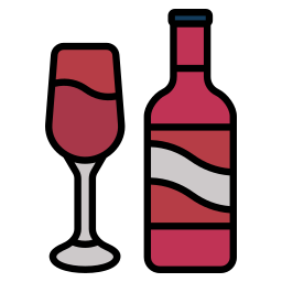 copa de vino icono