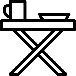 Camp table icon