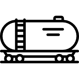 vagón cisterna icono
