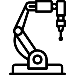 industriële robot icoon