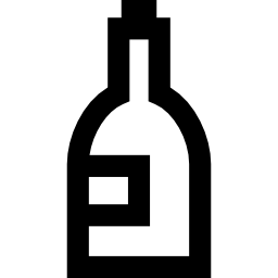 botella de vino icono