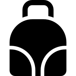 Ball bag icon