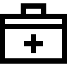 First aid kit icon