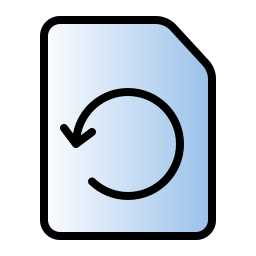 Restore settings icon