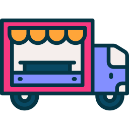 Food truck icon