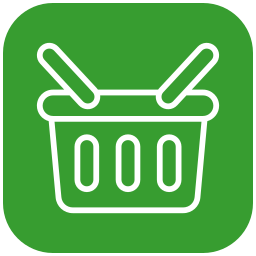 Shopping basket icon