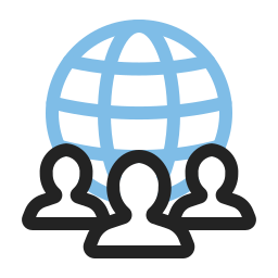 Global network icon