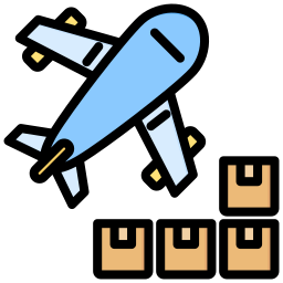 carga aerea icono