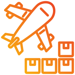 Air cargo icon