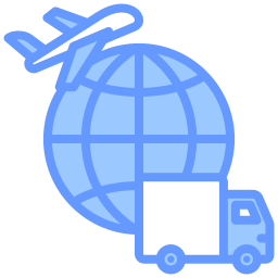 Global logistics icon