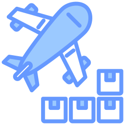 Air cargo icon