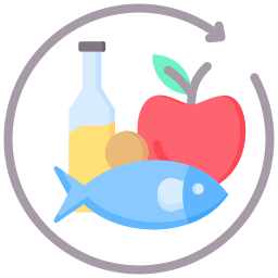 Fresh food icon