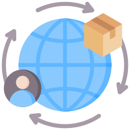 International delivery icon