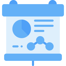 Presentation board icon