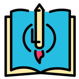 Writing book icon