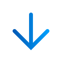 矢印の下 icon