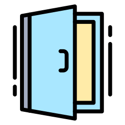 Open door icon