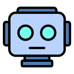Robot head icon