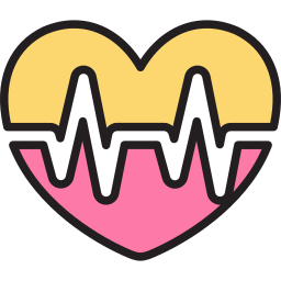 Heart care icon