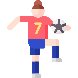 voetbal dribbelen icoon
