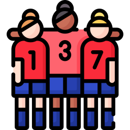 squadra di calcio icona