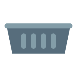 Laundry basket icon