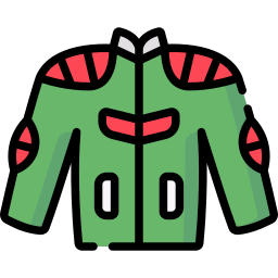 jaqueta de corrida Ícone