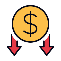 비용 절감 icon