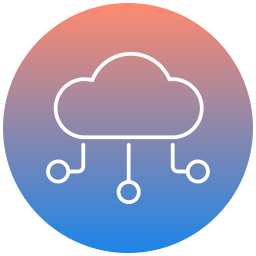 Cloud computing icon