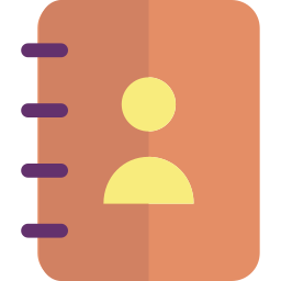 Contact book icon