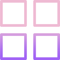 quadrados Ícone