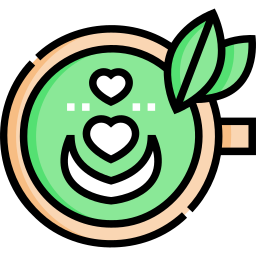 Matcha latte icon