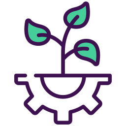 Eco energy icon