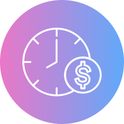 Time money icon