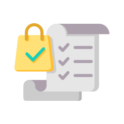 Shopping list icon