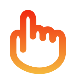 One finger icon