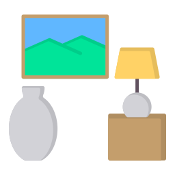 huisdecoratie icoon