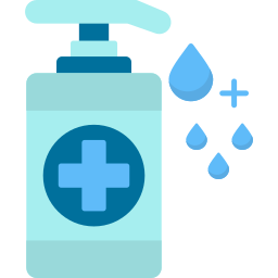 Hand sanitizer icon