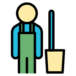 Cleaning service icon