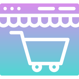 Online shop icon