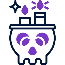 czaszka ikona