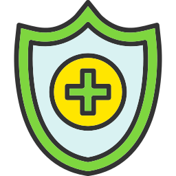 Health protection icon