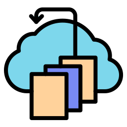 Cloud file icon