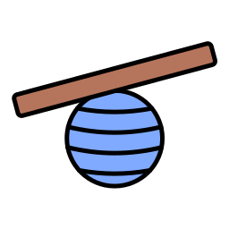 bola de equilibrio icono