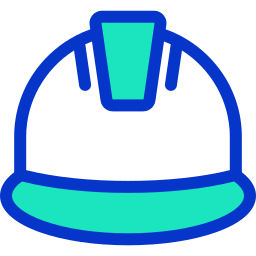 sombrero de trabajador icono