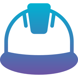 Worker hat icon